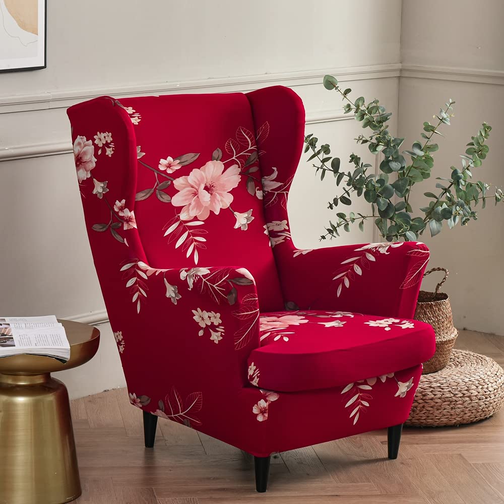 Amazon.com: ZYANLING Stretch Armchair Slipcovers Stretch Wingback